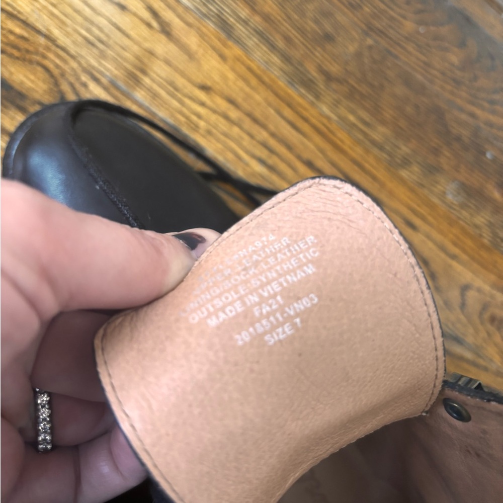 MADEWELL ANKLE COMBAT STYLE BOOT - Picture 6 of 6